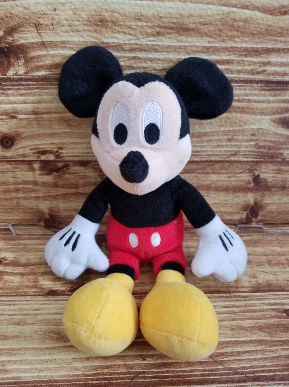 Disney Mickey Mouse Plush Toy - Stuffed Animal Purse Pal Keychain 9 Inch